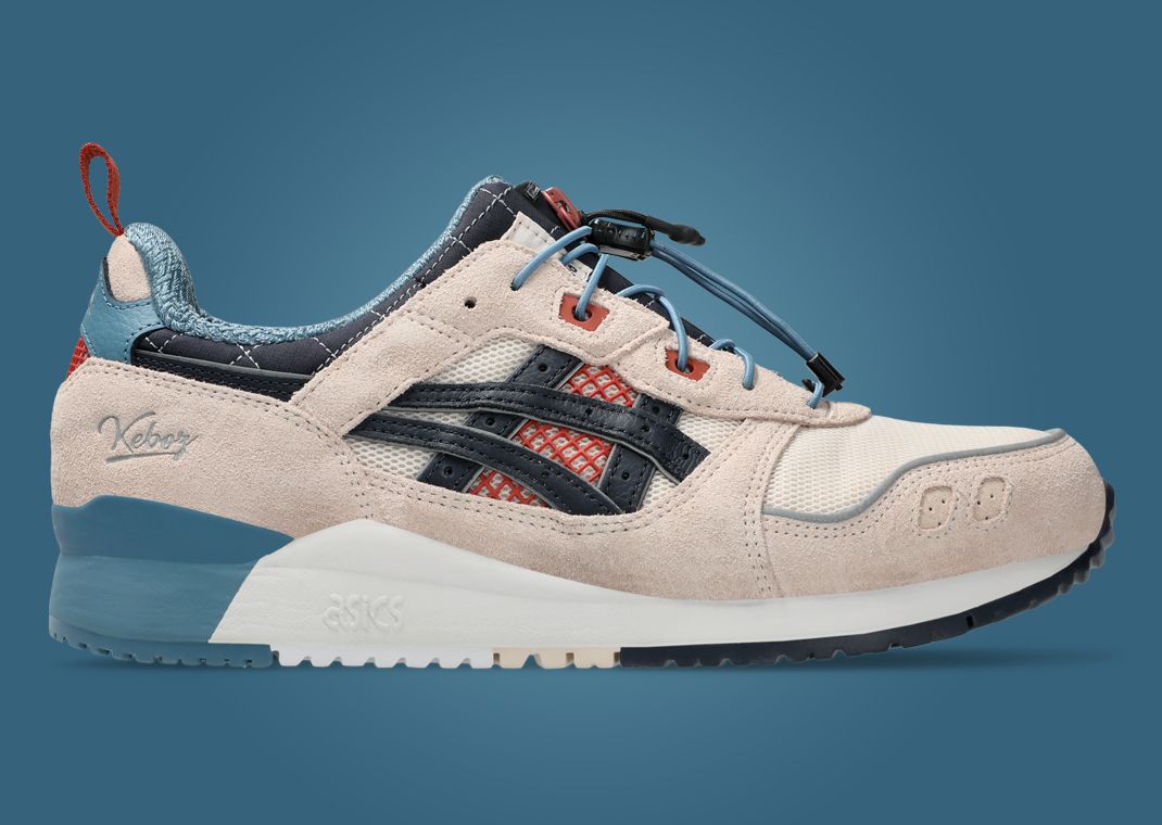 The KEBOZ x mita sneakers x Asics Gel-Lyte III OG Taito Releases