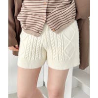 ショートパンツ ホワイト/白色系（レディース） - ファッション通販