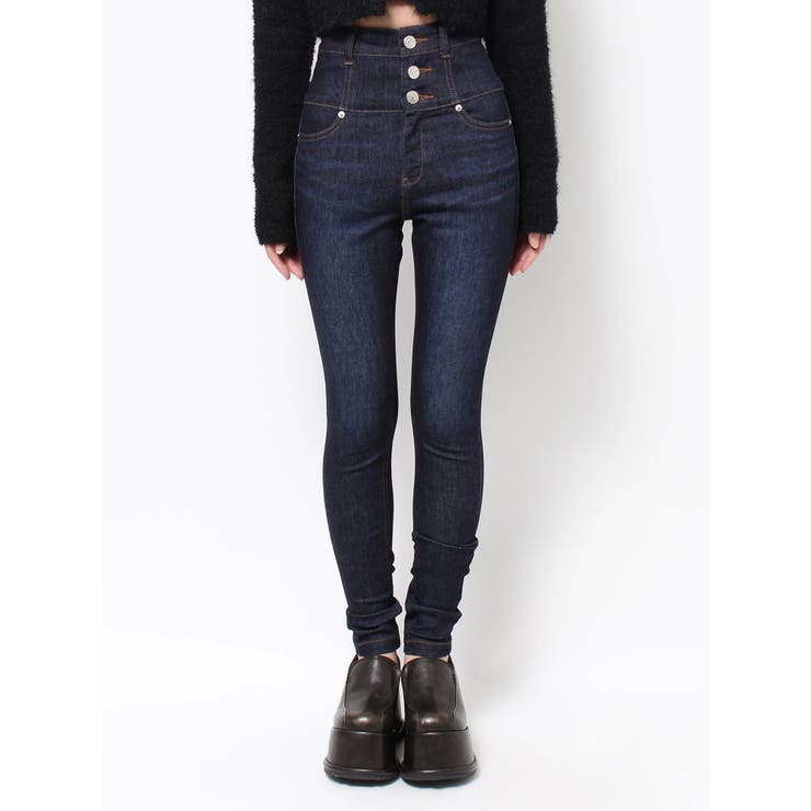 ELDER】MONSTERハイウエストデニム[品番：MKSW0060599]｜EMODA（エモダ