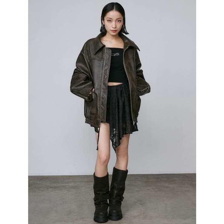 ヴィンテージライクオーバーブルゾン[品番：MKSW0062142]｜EMODA