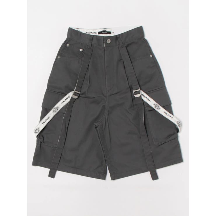 Dickies別注】ポケットハングベルトハーフパンツ[品番：MKSW0064152