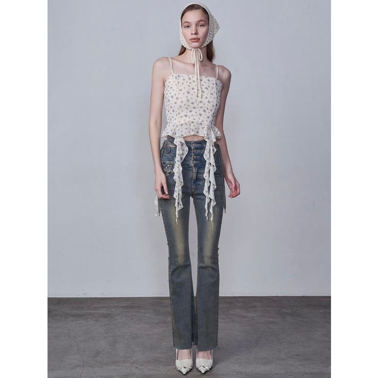 レースアップリボンパンプス[品番：MKSW0063306]｜EMODA（エモダ）の