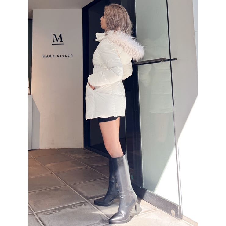 SymmetryGYDAベルト付きロングダウンコート[品番：MKSW0053601]｜GYDA