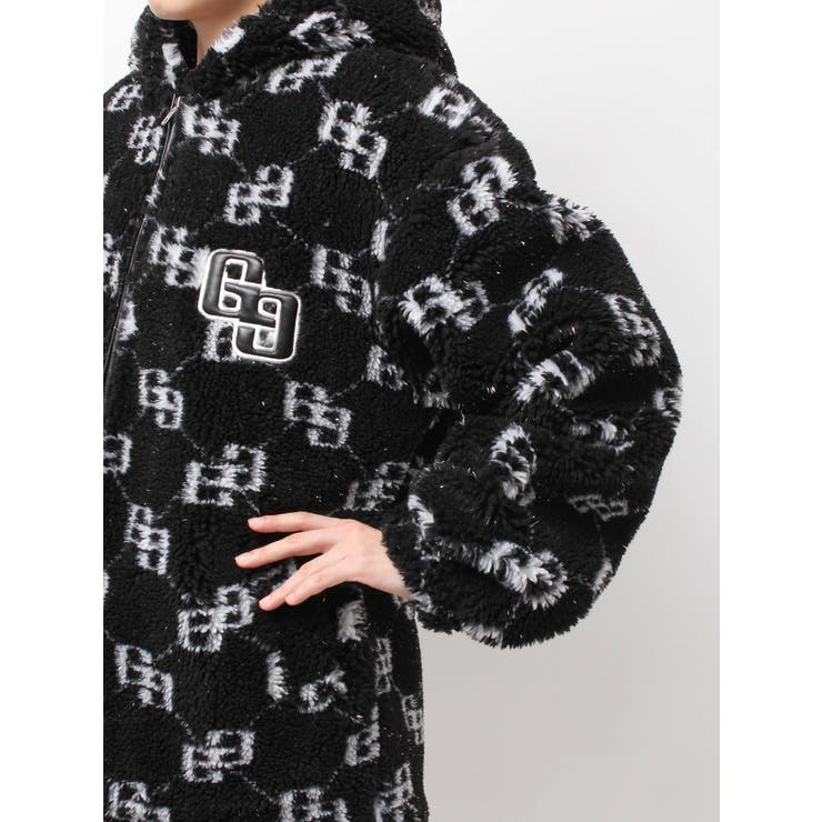 GGラメボアBIGブルゾン[品番：MKSW0067171]｜GYDA（ジェイダ）の