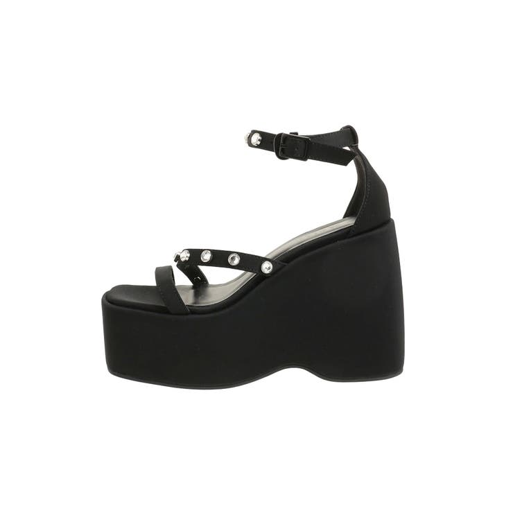 STONEストラップチャンキーサンダル[品番：MKSW0064072]｜GYDA