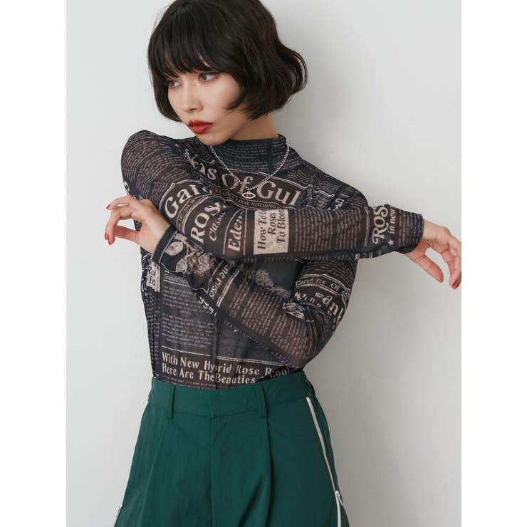 セカンドスキントップス[品番：MKSW0056305]｜jouetie（ジュエティ）の