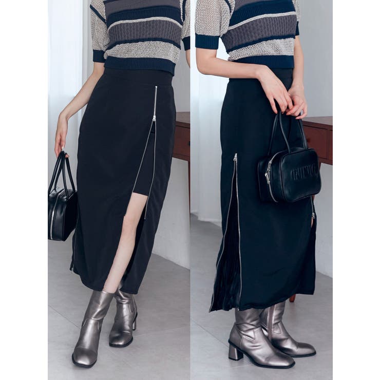 スカート Milkywayko Multiway Zip Cargo Skirt｜カーゴスカート – MARTE