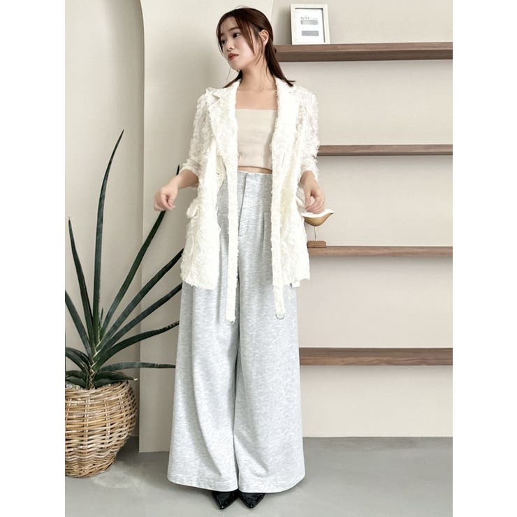 ハイウエストワイドパンツ[品番：MKSW0062951]｜dazzlin（ダズリン）の