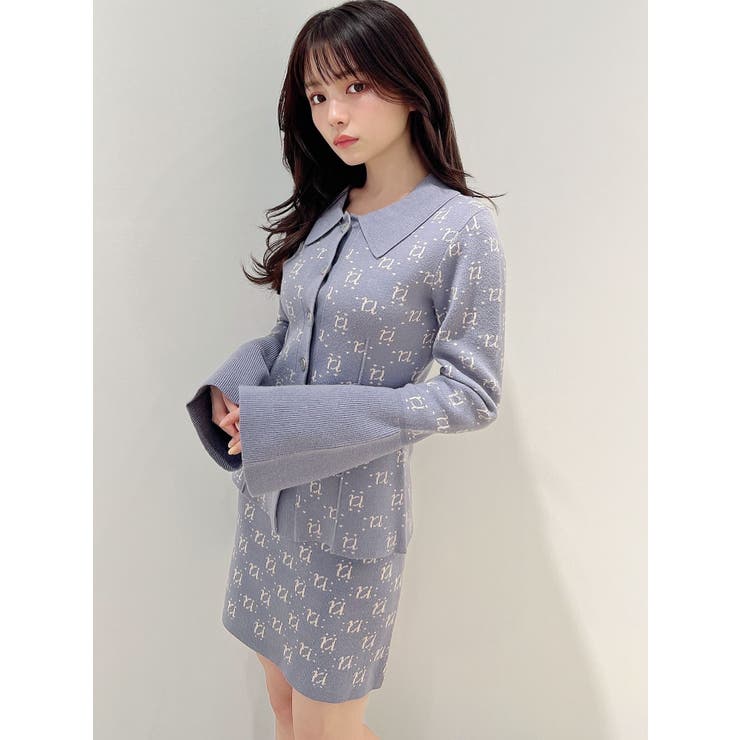 モノグラムニットポロ[品番：MKSW0048382]｜RESEXXY（リゼクシー）の