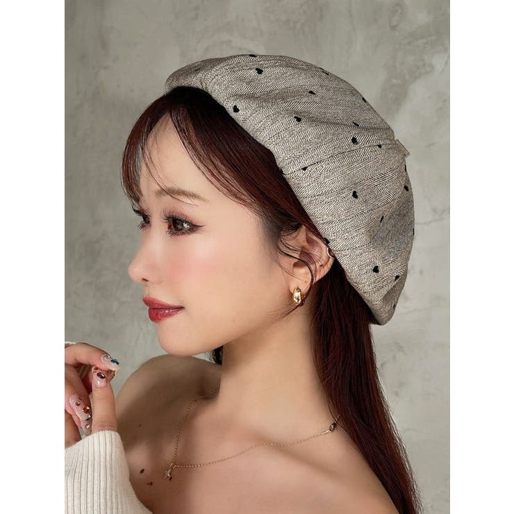 ミニマルモチーフベレー帽[品番：MKSW0068330]｜RESEXXY（リゼクシー