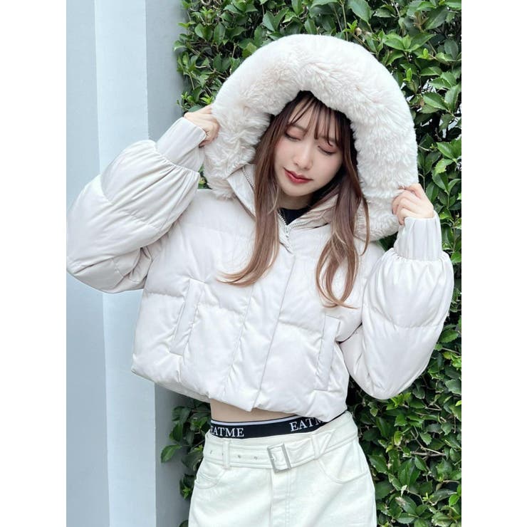 フードダウンブルゾン[品番：MKSW0054019]｜EATME（イートミー）の