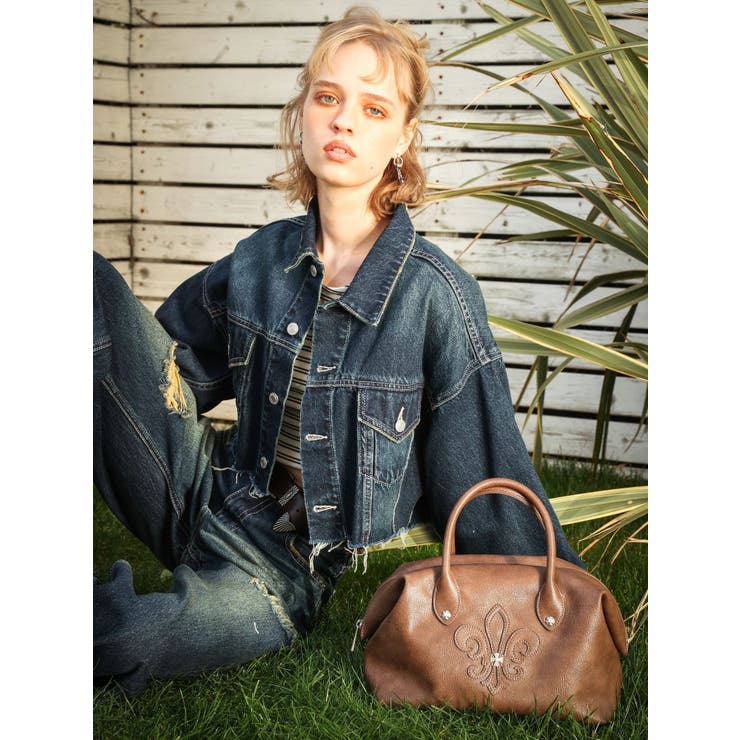 予約完売カラー入荷！】エンブレムボストンBAG[品番：MKSW0068108