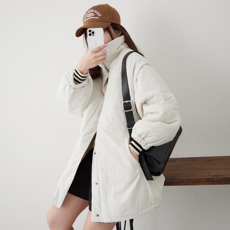 袖取り外し2WAY中綿ブルゾン[品番：OLOW0015111]｜RMAF NICE CLAUP