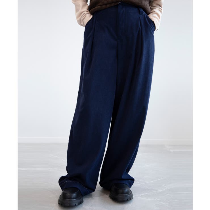 コーデュロイワイドパンツ【AW】[品番：XT000009655]｜aimoha men