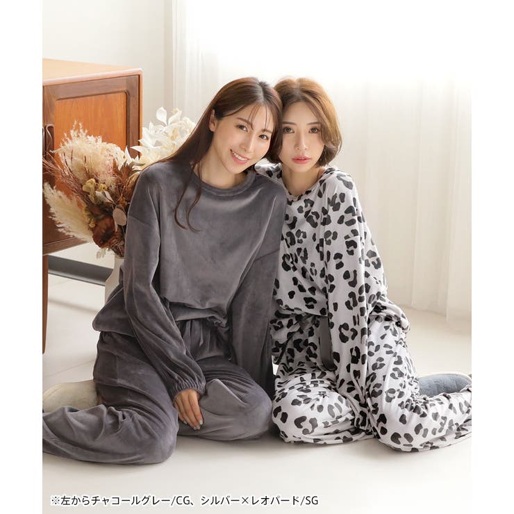 ▽ストレッチ ソフトボア 長袖 上下セット[品番：SK000004167