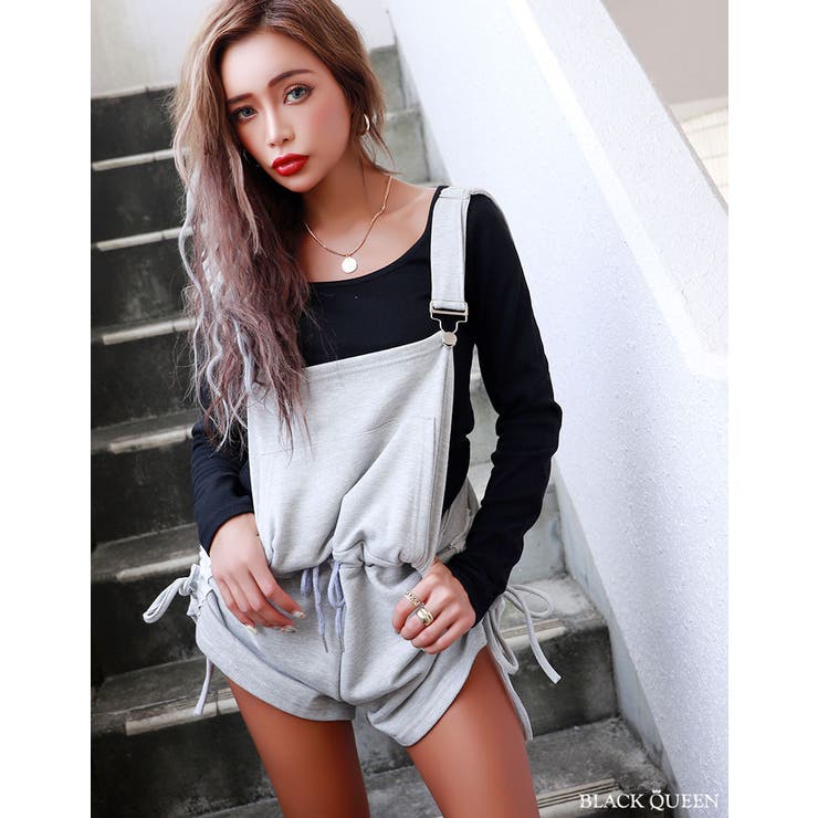 スウェットサロペット【藤木そら着用】mavily[品番：BCQW1875765