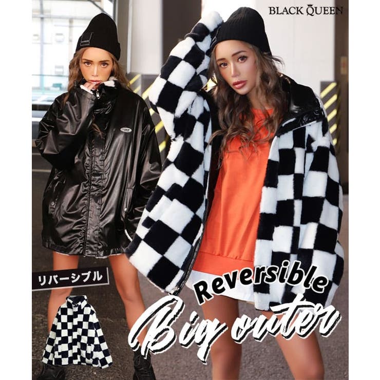 リバーシブルBIGアウター【藤木そら着用】kegy[品番：BCQW1876186