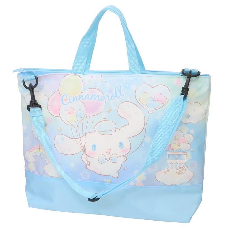 シナモロール レッスンバッグ ファスナー2WAYトートバッグ[品番