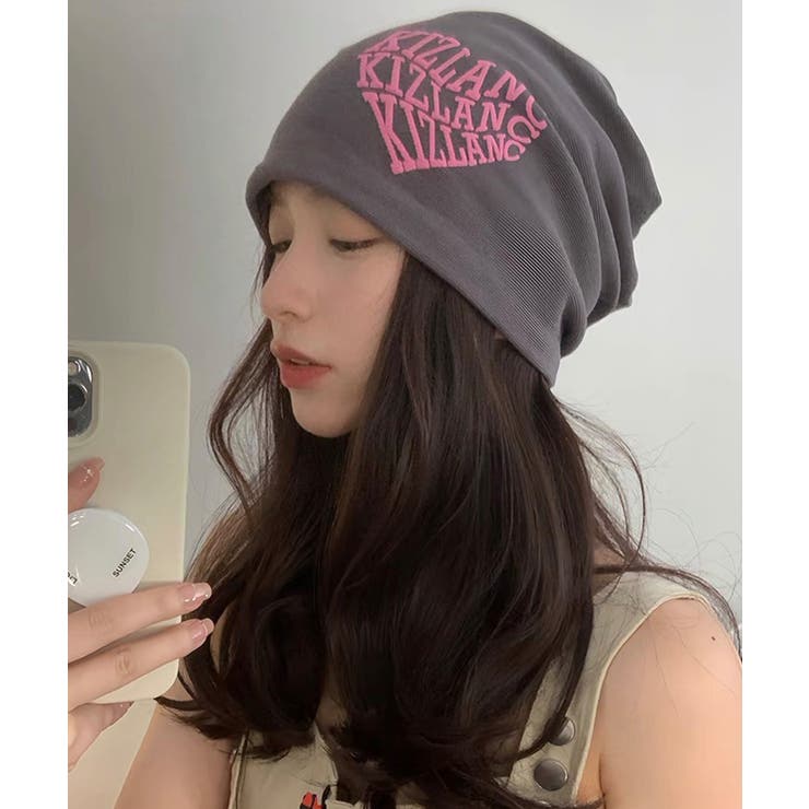 冬新作 英字ハート型 ビーニー[品番：JP000006687]｜LOVERS（ラバーズ