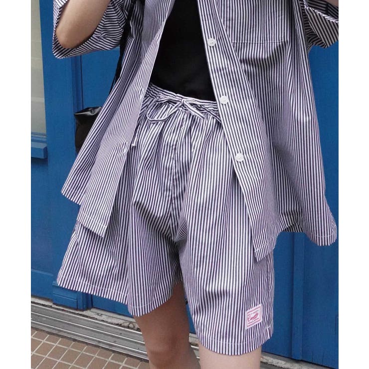 ストライプショートパンツ[品番：TRIW0003742]｜CORNERS （コーナーズ