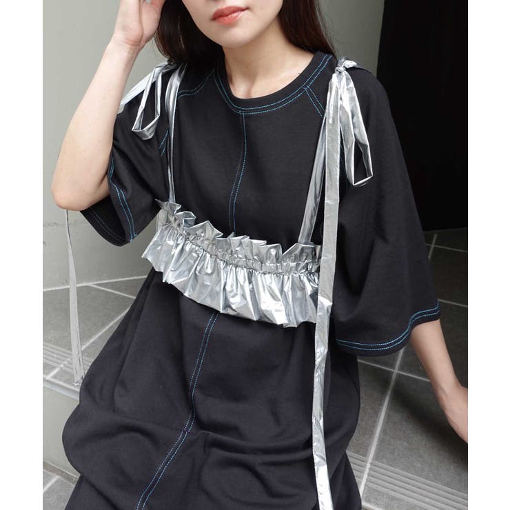 メタリックタフタリボンハーネス[品番：TRIW0003820]｜CORNERS