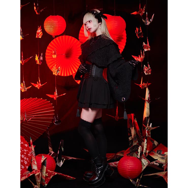 ililil【イルイルイル】はんなり地雷ちゃん着物セーラーsetup 全1色 浴