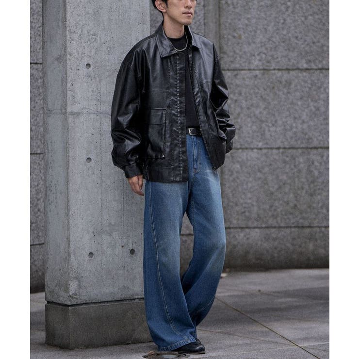 フェイクレザー A-2ジャケット[品番：EHEW0050753]｜CRAFT STANDARD