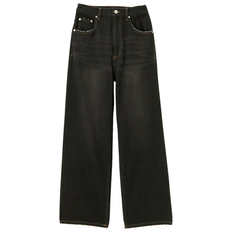 ハイウエストストレートデニム[品番：GERW0010588]｜GeeRA（ジーラ）の