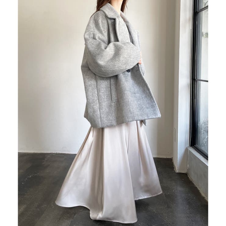 YOUING.】ミドル丈シャギーコート[品番：GERW0010874]｜GeeRA（ジーラ