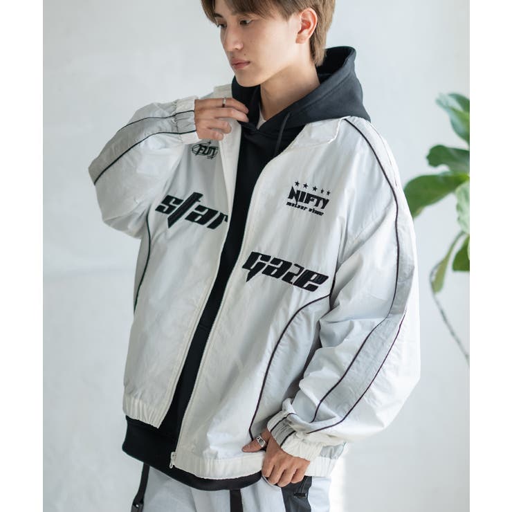 ナイロンジャケット メンズ ゲーム[品番：IP000006787]｜improves