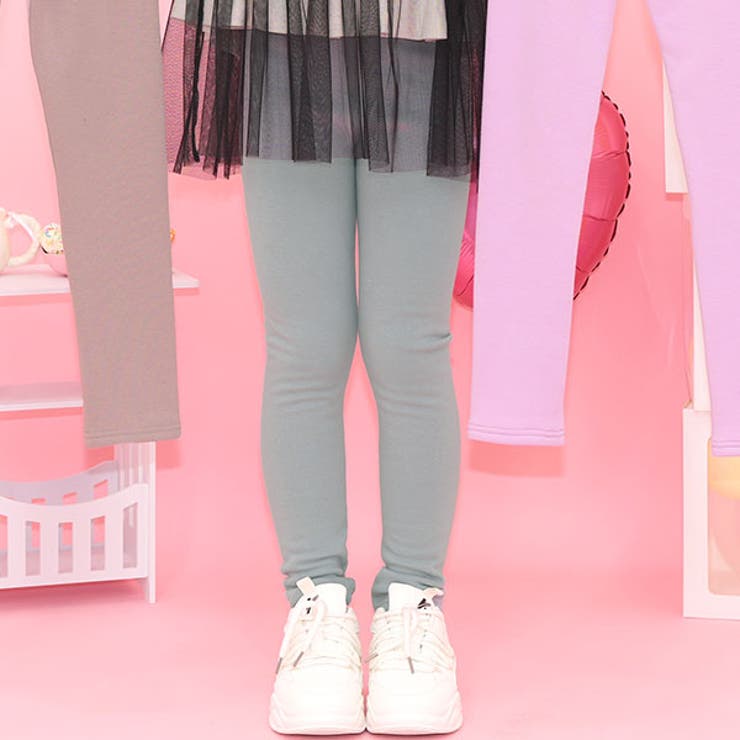 裏起毛 レギンスパンツ 10分丈[品番：BEEK0000010]｜子供服Bee