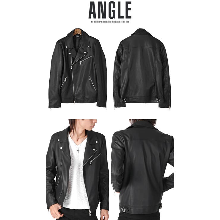 お兄系 ライダースジャケットメンズ【BERNINGS SHO(バーニングスショウ