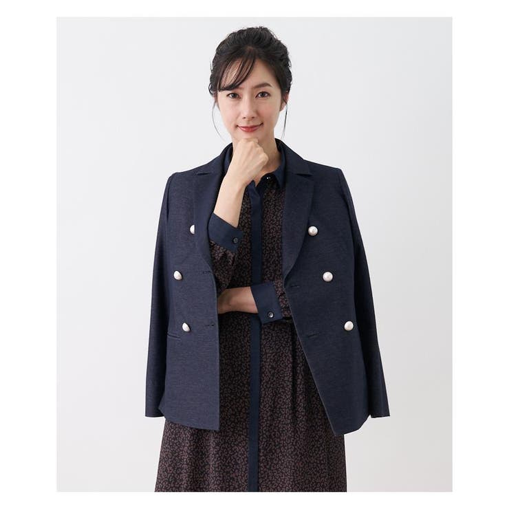 ダブルブレストジャケット[品番：LAVW0005237]｜Leilian（レリアン）の