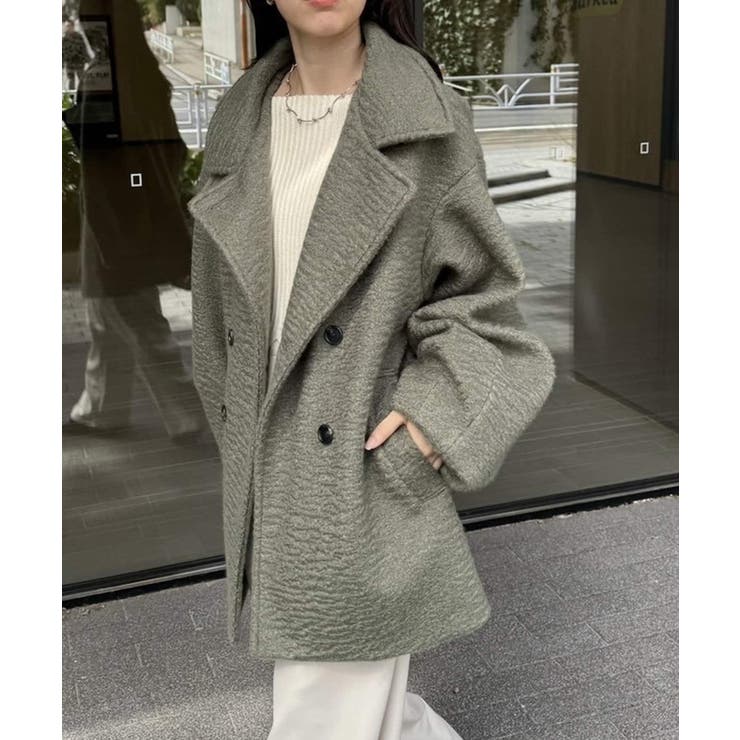 mystic】シャギーミドルコート[品番：PALW0006011]｜PAL GROUP OUTLET