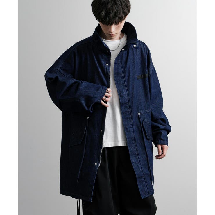 モッズコート デニム スタンドネック[品番：OE000008184]｜Rocky