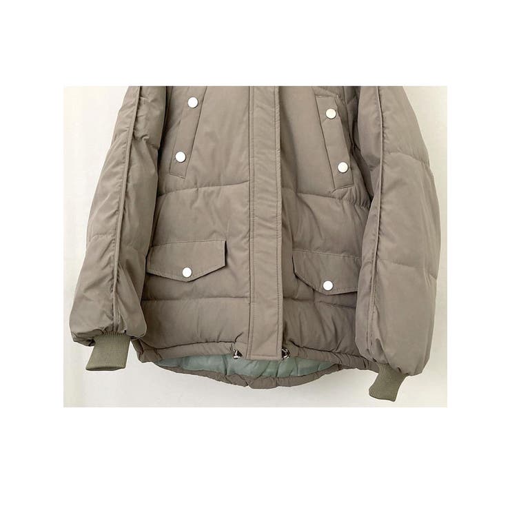 フード付きダウンジャケットレディース 中綿アウター Y2K[品番