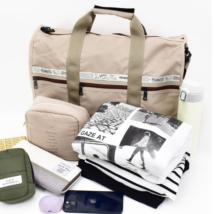 スヌーピー ボストンバッグ 大容量[品番：XD000002254]｜AVVENTURA