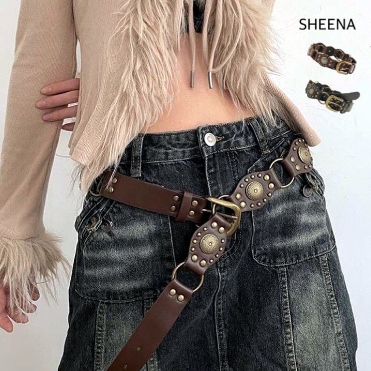 ヴィンテージライクウエスタンベルト 春 夏[品番：SHNW0011664