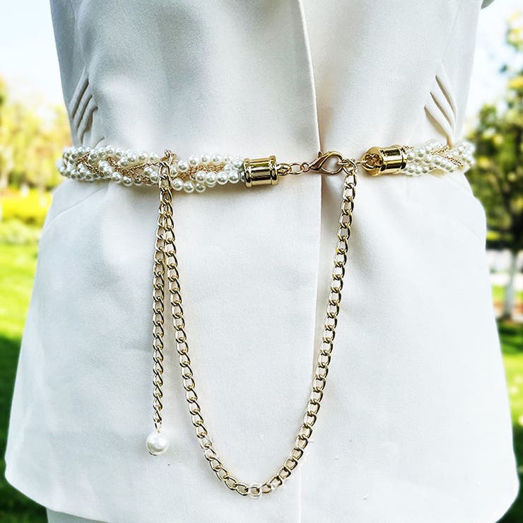 パールベルト パール チェーンベルト[品番：JRKW0002794]｜shoppinggo
