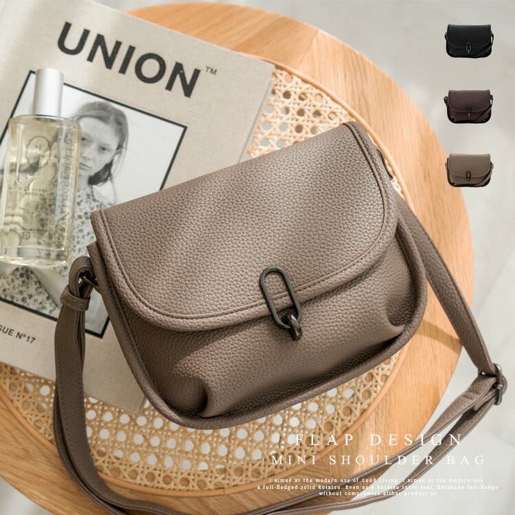 フラップデザインミニショルダーバッグ[品番：VI000007118]｜Vita