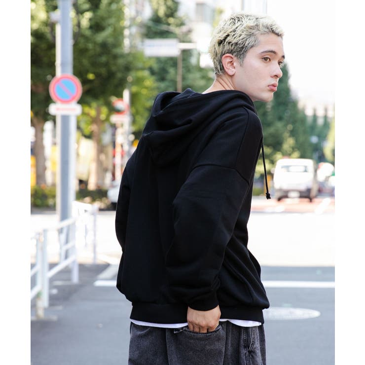 ヘビーウエイトワンポイントZIPパーカー レディース 秋[品番