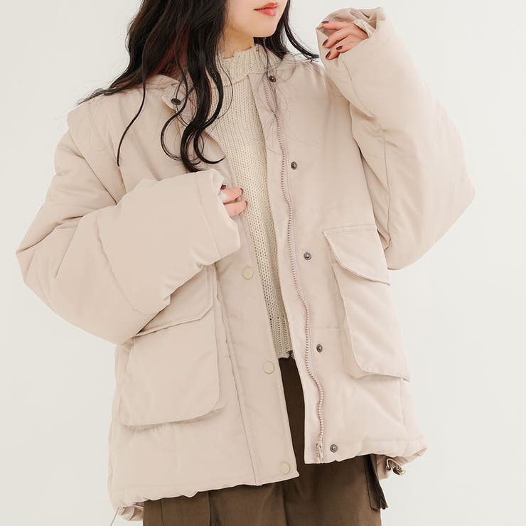 マルチwayフェイクダウンジャケット 韓国 夢展望[品番：YU000046314