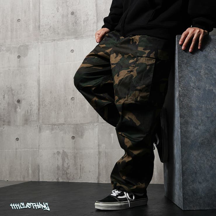 迷彩 カーゴパンツ レディース[品番：OCGW0003309]｜ONE 4 PREMIUM