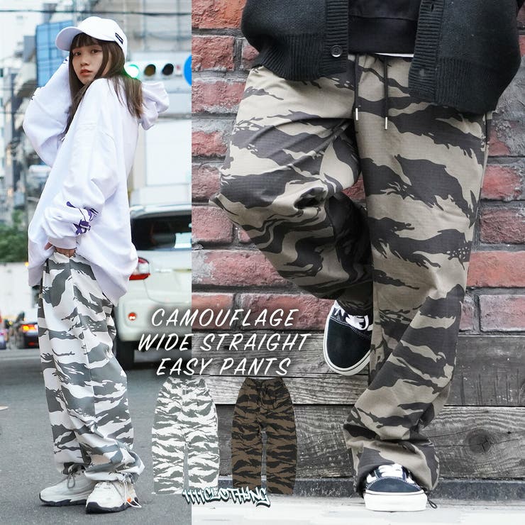 ミリタリーパンツ メンズ 迷彩柄[品番：OCGW0002830]｜ONE 4 PREMIUM