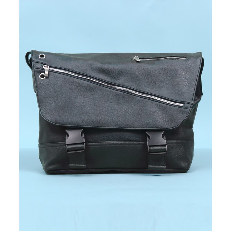 メッセンジャーバッグ メンズ PUレザー[品番：EH000001273]｜8（eight