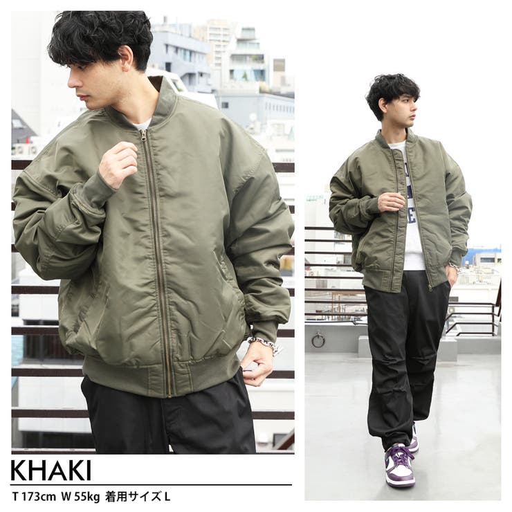 オーバーサイズMA 1 メンズ[品番：EH000005895]｜8（eight） （エイト