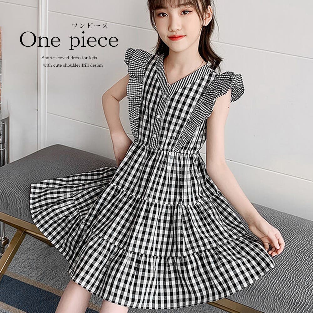 専用 LALI チェック柄ワンピース 3歳用 専用 LALI チェック柄