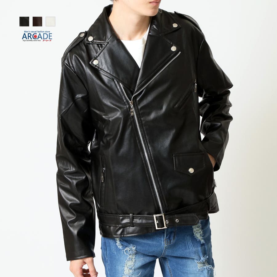 アベイシングエイプ ダブルライダースジャケット M ア ベイシング