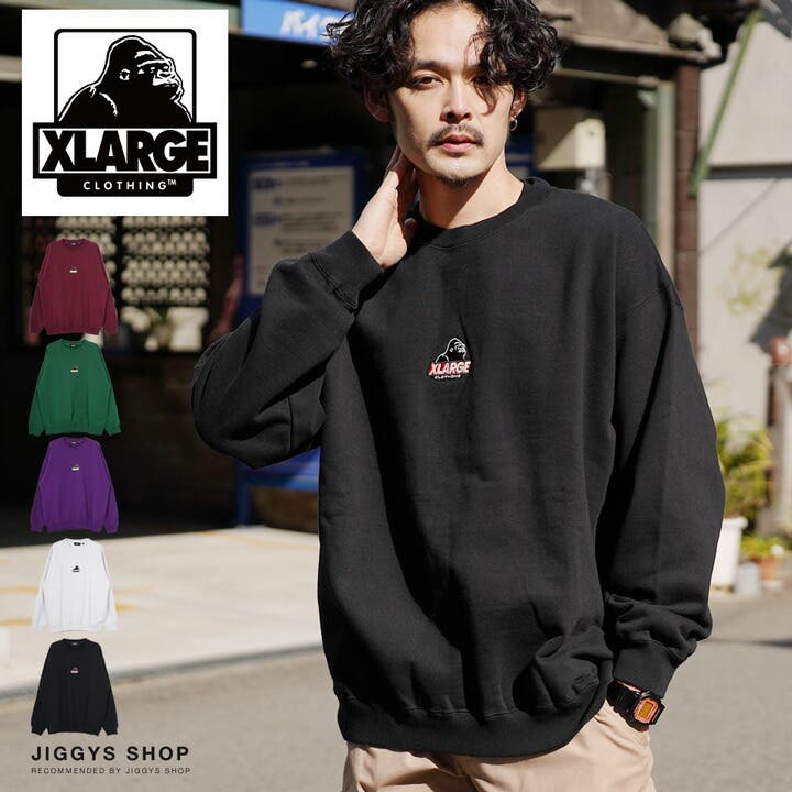 ◇XLARGE OLD OG CREWNECK SWEAT◇[品番：JG000013765]｜JIGGYS SHOP