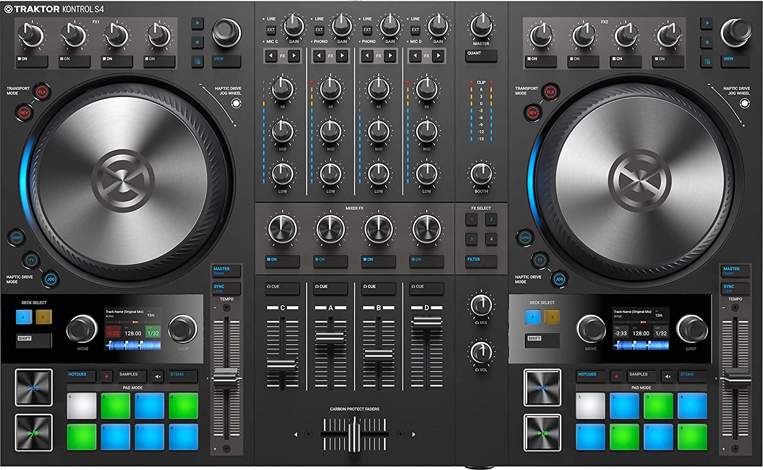 Native Instruments Traktor Kontrol S4 Mk3 DJ Controller | Shop